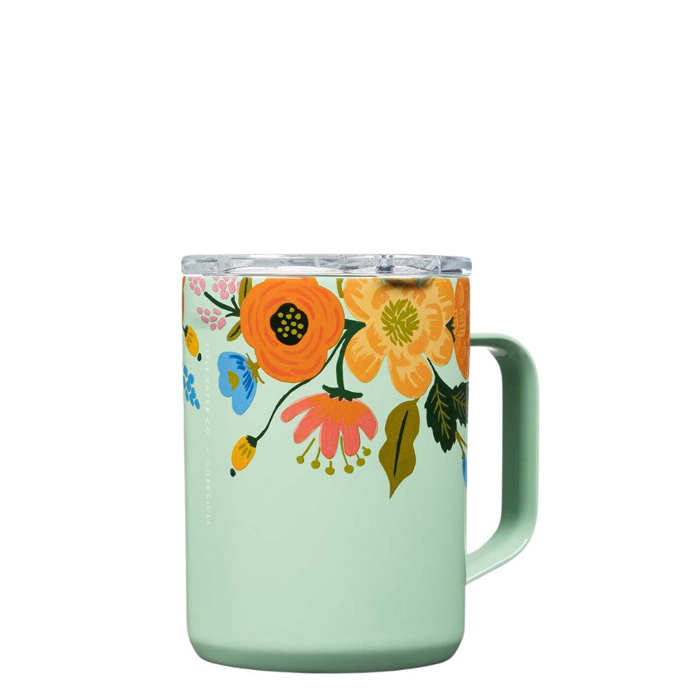 ספל 475ML MUG פרחוני מנטה