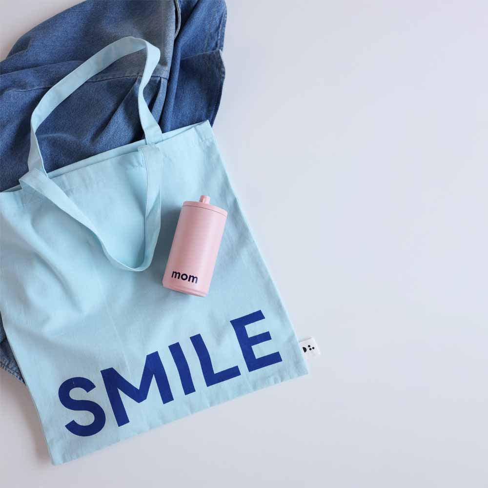 תיק TOTE SMILE תכלת