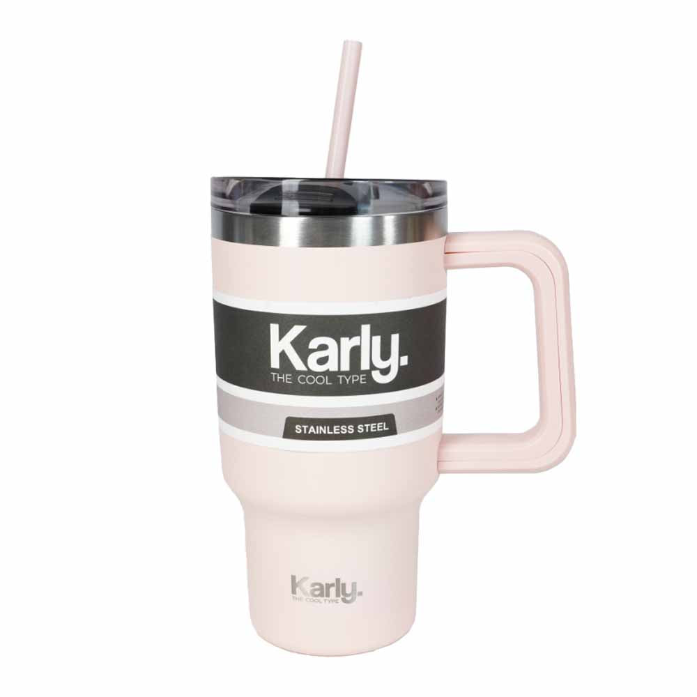 כוס KARLY TUMBLER 940 מ"ל ורוד בהיר