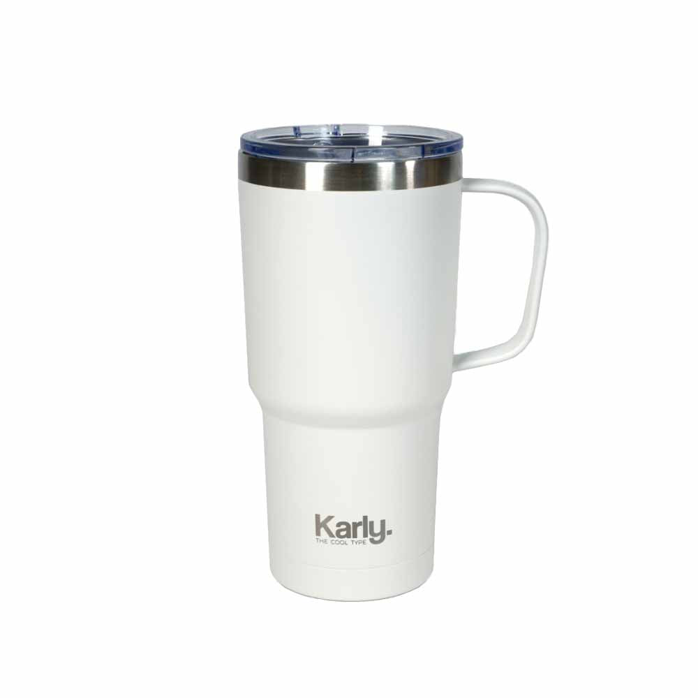 כוס KARLY TUMBLER 600 מ"ל לבן