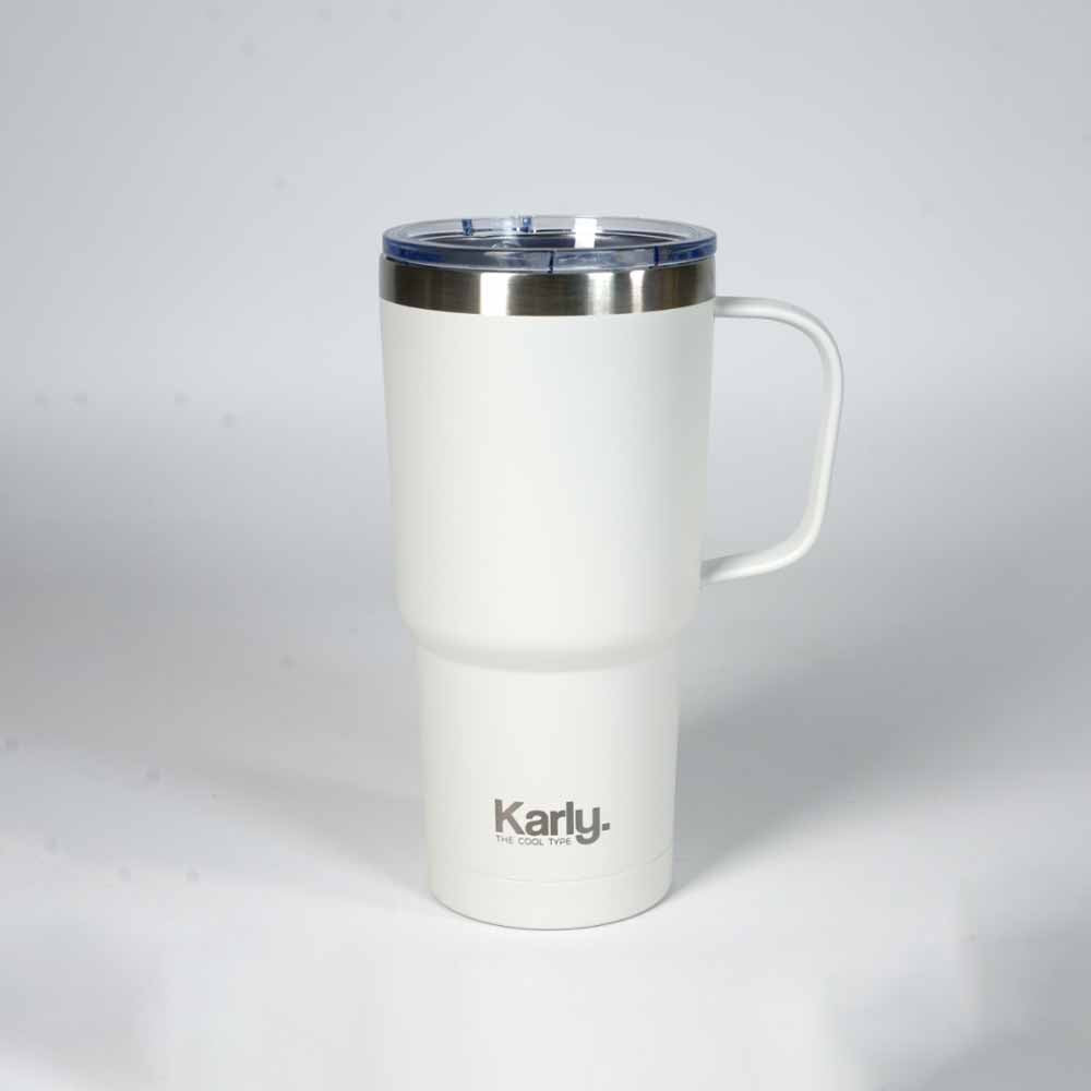 כוס KARLY TUMBLER 600 מ"ל לבן