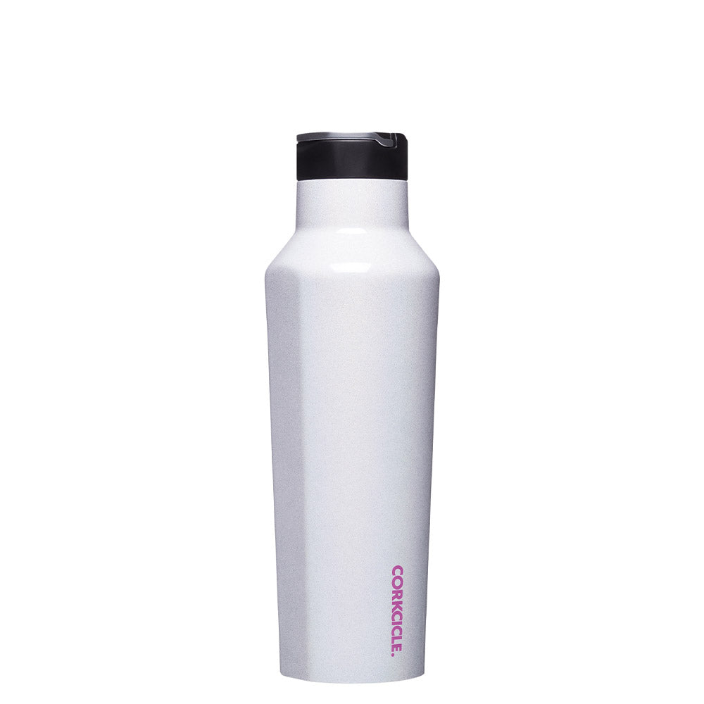 בקבוק 590ML SPORT CANTEEN לבן מנצנץ