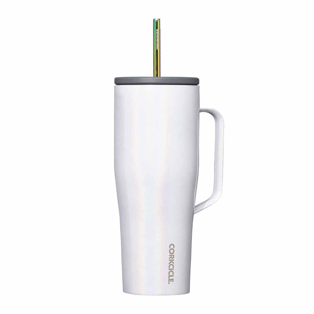 כוס COLD CUP XL 890ML לבן נוצץ