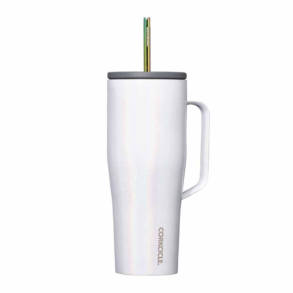 כוס COLD CUP XL 890ML לבן נוצץ