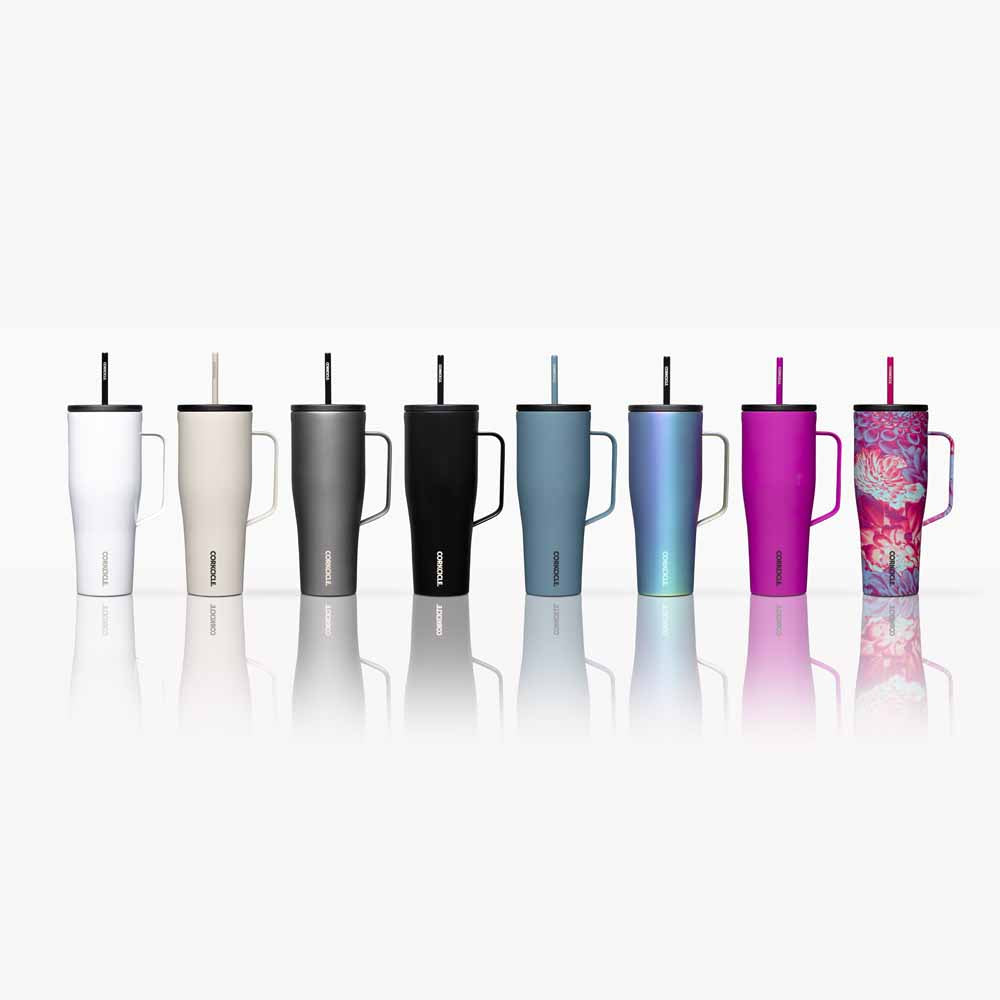 כוס COLD CUP XL 890ML  כחול- אפור