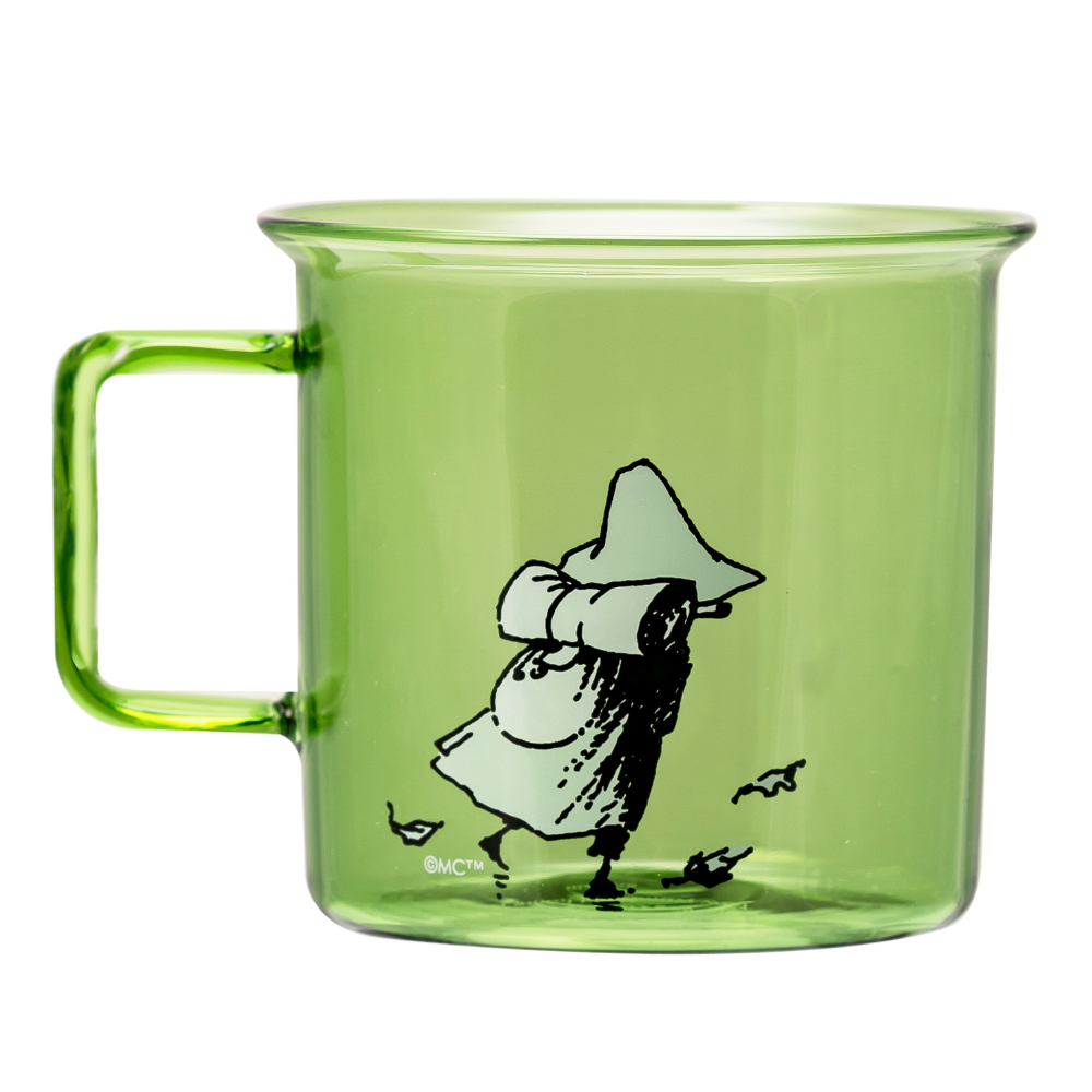 ספל זכוכית Snufkin ירוק