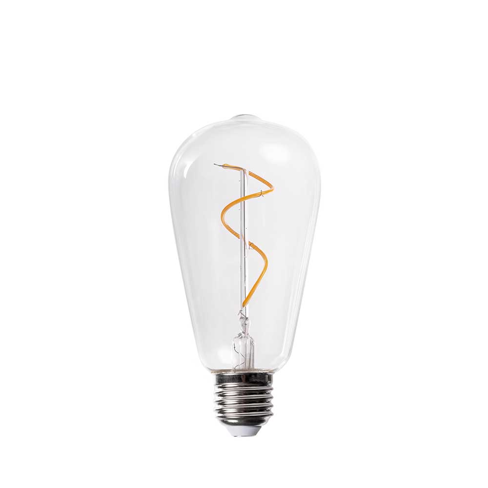 נורה Swirl Bulb חלק